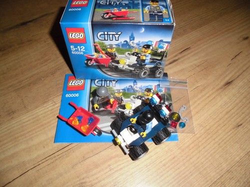 Lego 60006 city polizei quad - city,