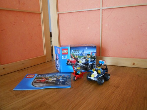 Lego city polizei quad 60006 - quad,
