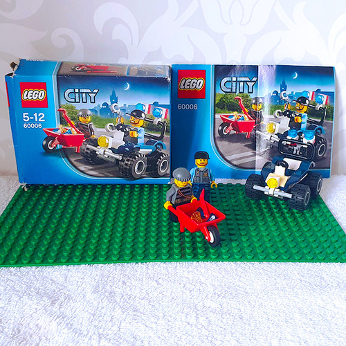Lego city 60006 polizei atv - lego,